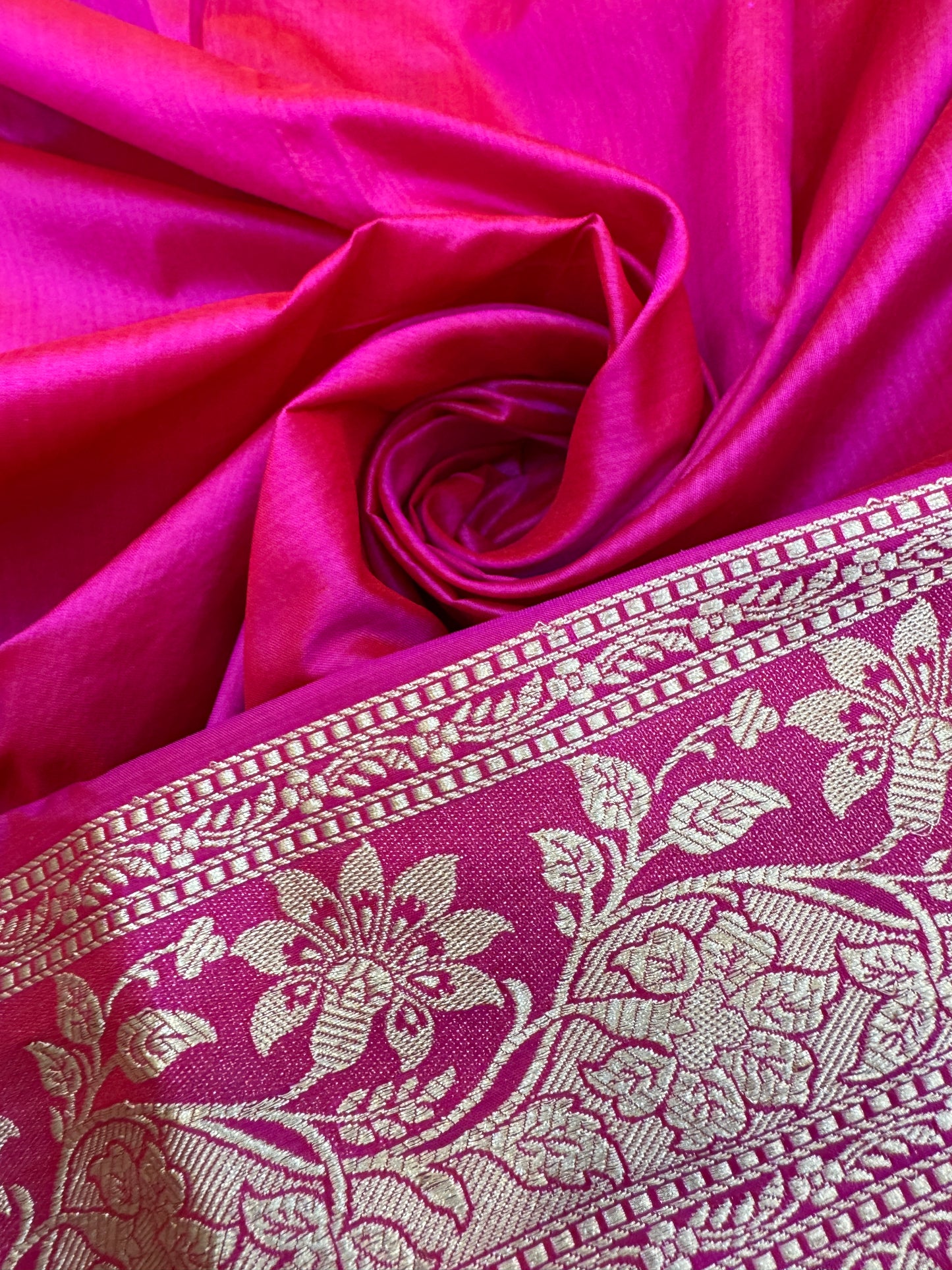 Pure Banarasi Katan Silk Rangkaat Saree