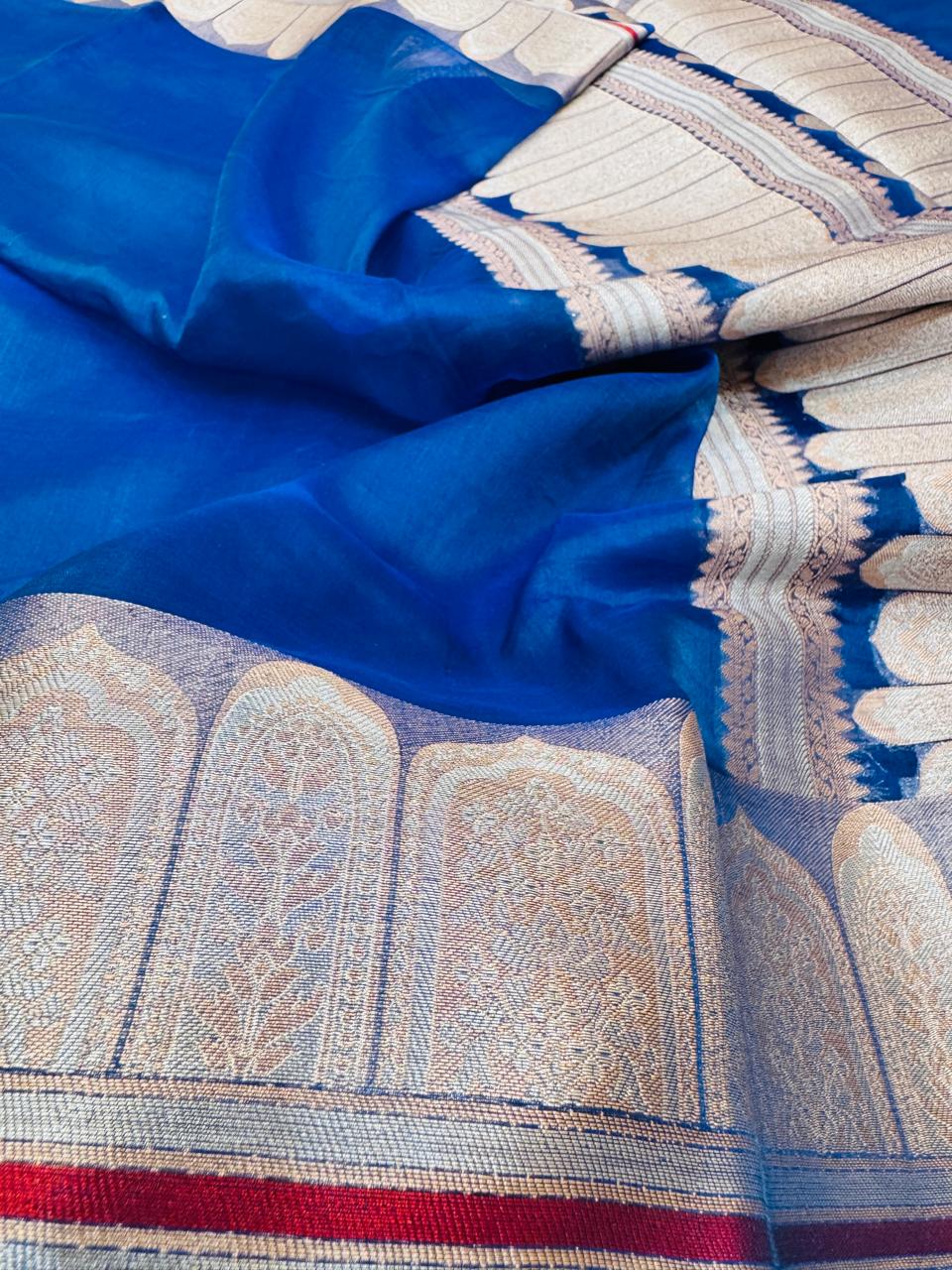 Pure Banarasi Tissue Silk Saree