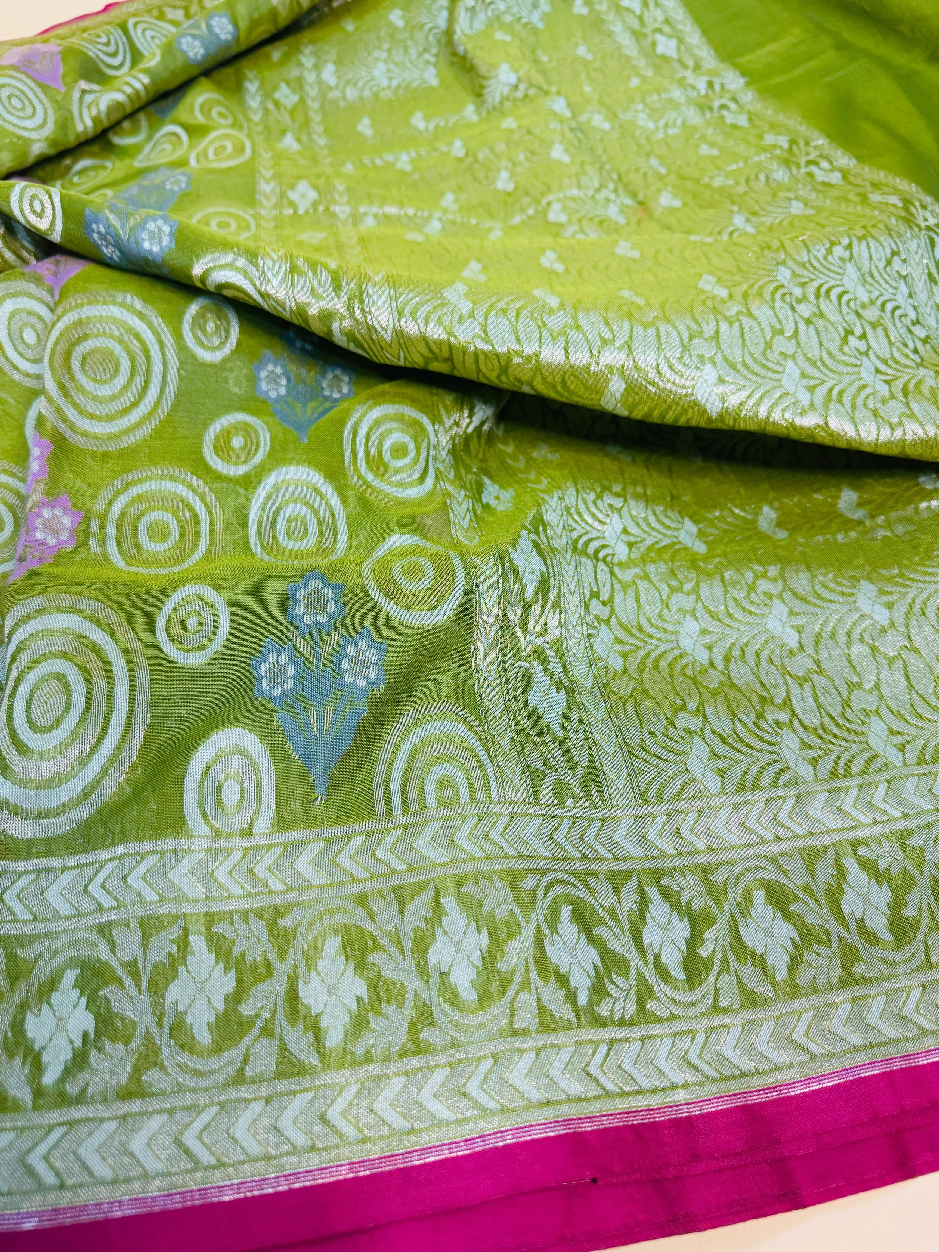 Pure Cotton Jamdani Saree
