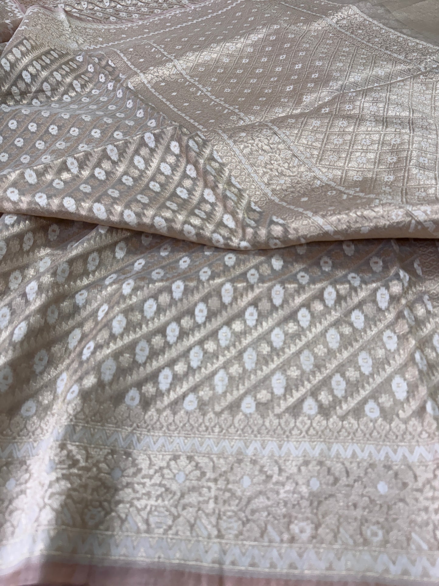 Pure Banarasi Kora Tissue Silk Saree