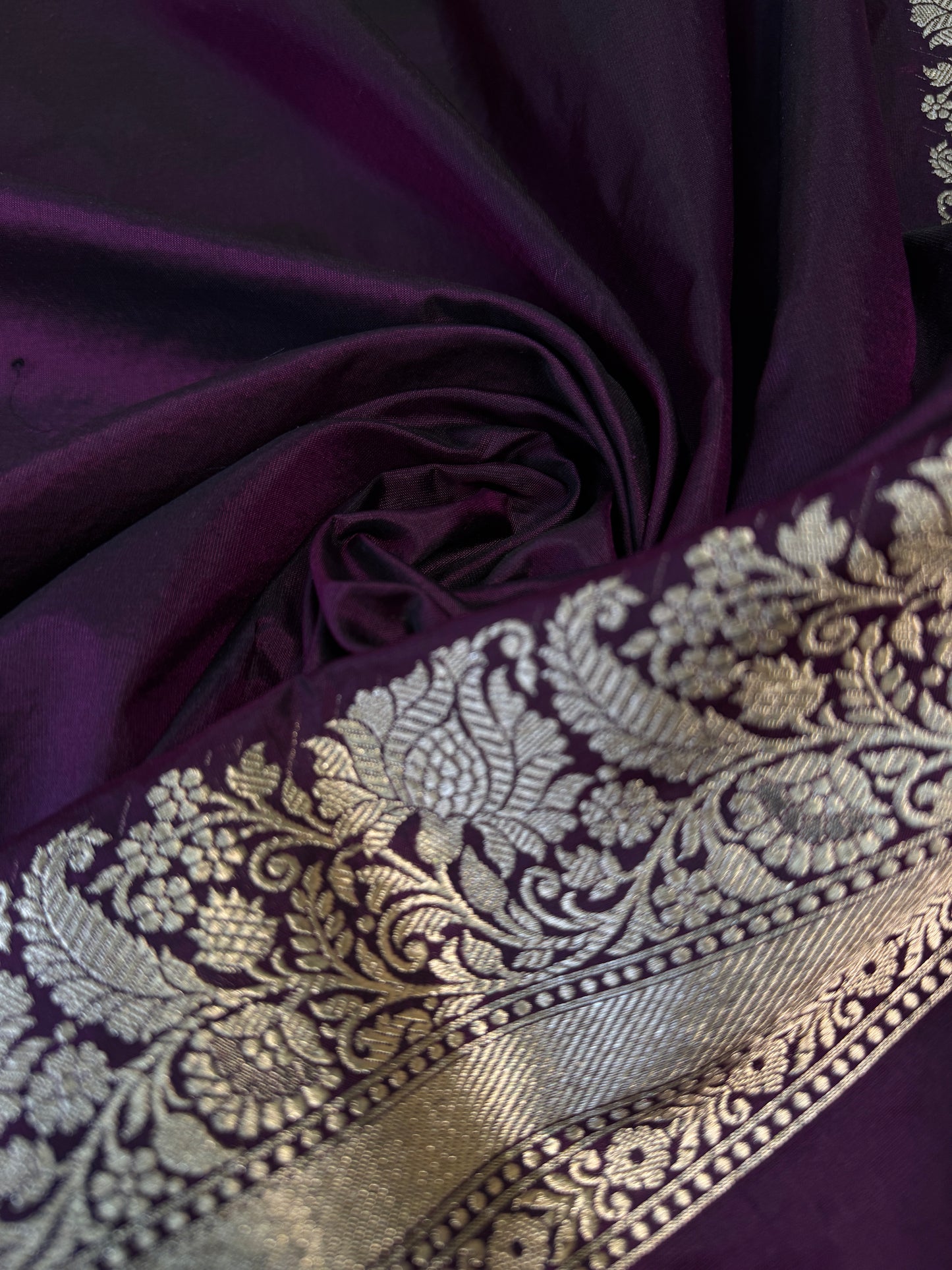 Pure Banarasi Katan Silk Rangkaat Saree