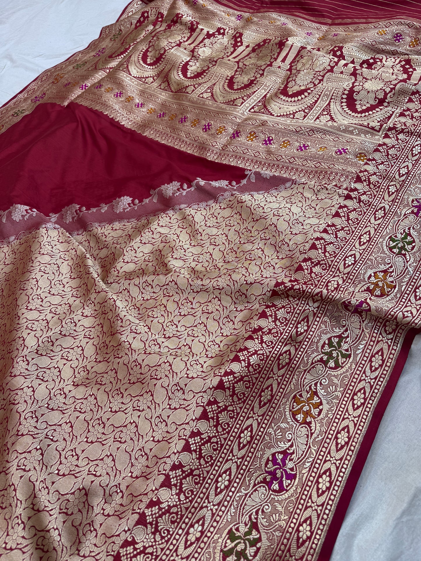 Pure Katan Silk Patli Saree