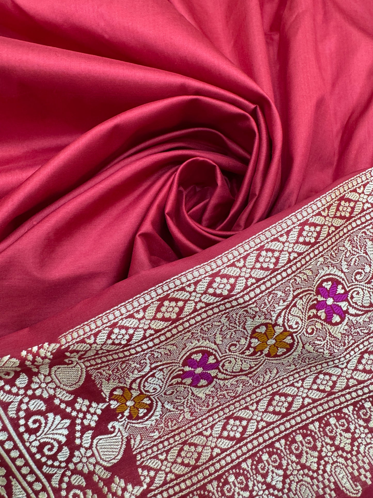 Pure Katan Silk Patli Saree