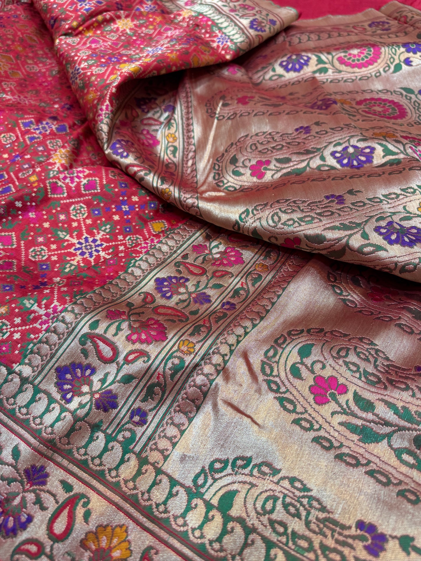 Pure Banarasi Katan Silk Patola Saree