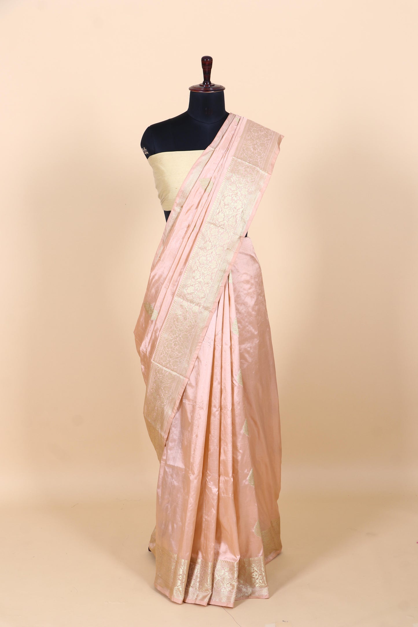 Pure Katan Silk Kadhwa Buta Banarasi Saree