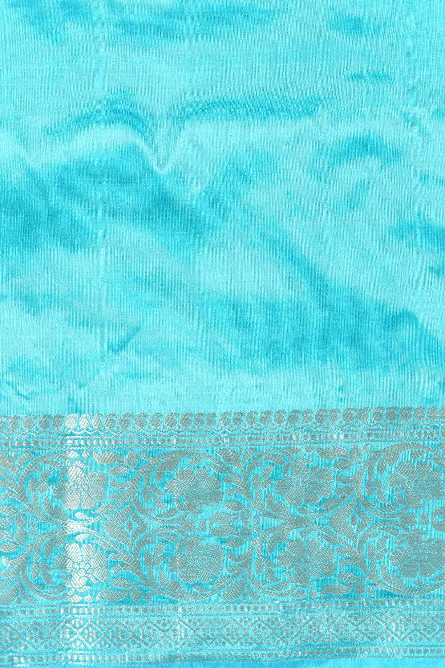 Pure Katan Silk Kadhwa Buti Banarasi Saree