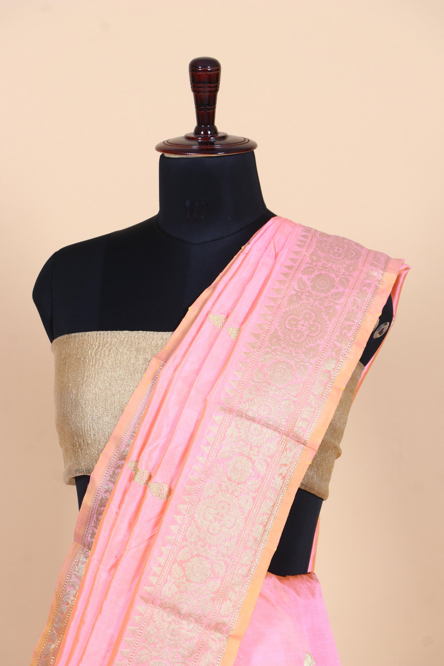 Pure Katan Silk Kadhwa Buta Banarasi Saree