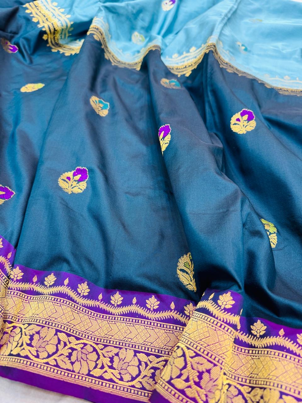 KatanSilk 2 D Designer Saree