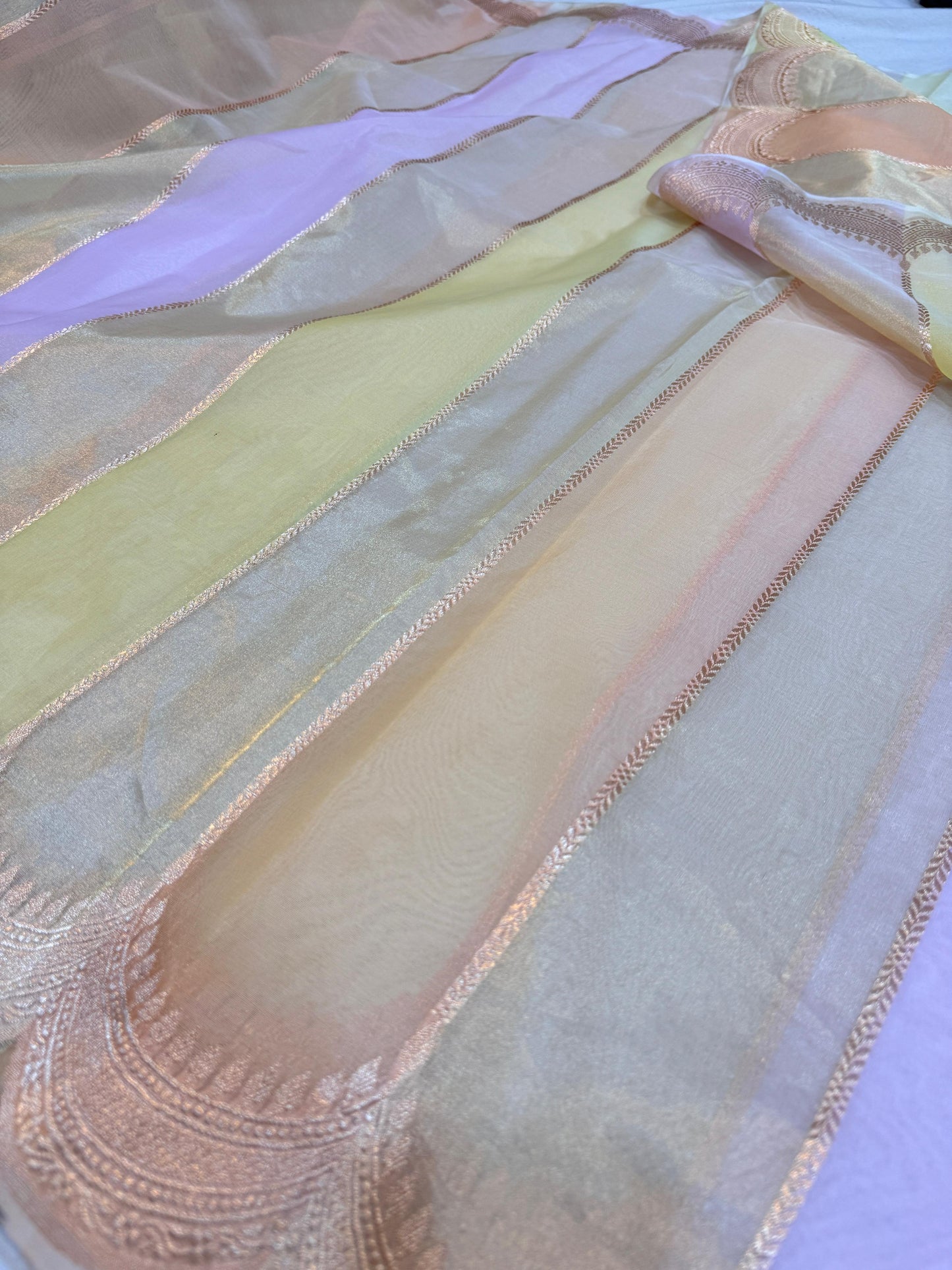 Pure Banarasi Kora Silk Kiara Advani Inspired Saree