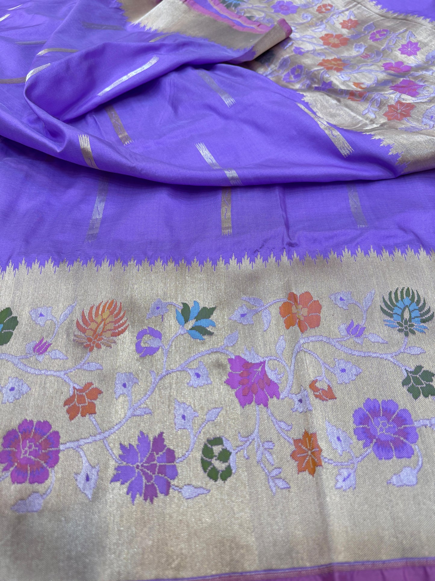 Pure Banarasi Katan Silk Paithani Saree