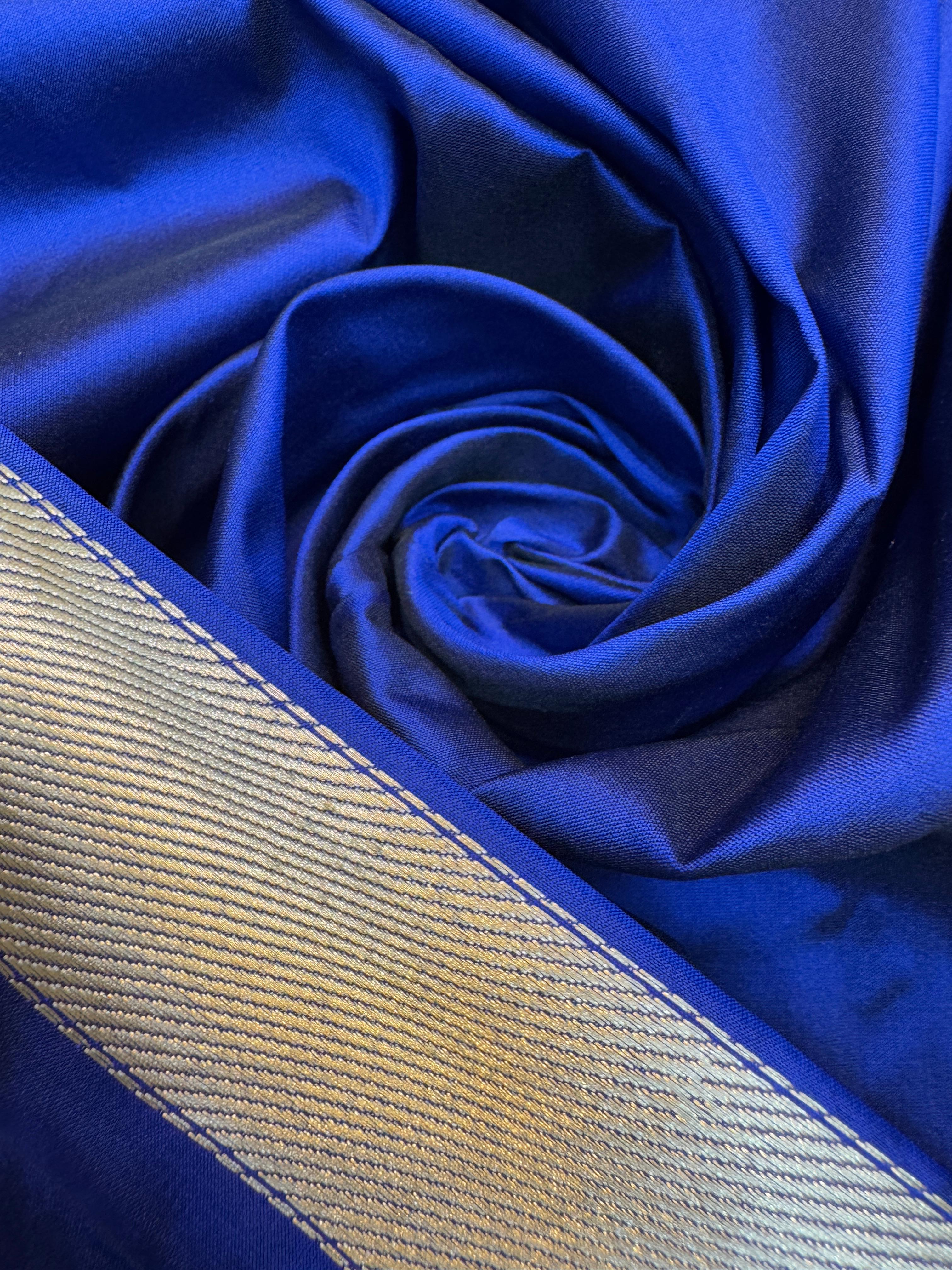 Pure Banarasi Katan Silk Ghat Saree