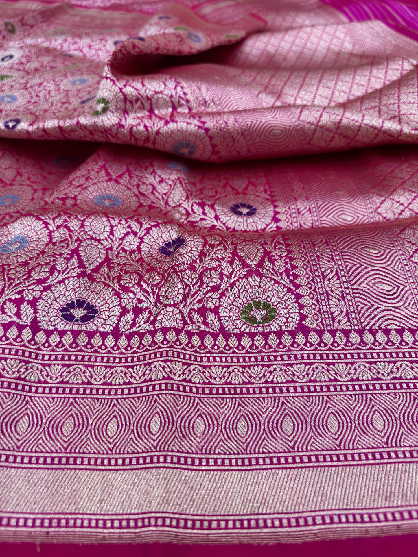 Pure Banarasi Katan Silk Brocade Saree