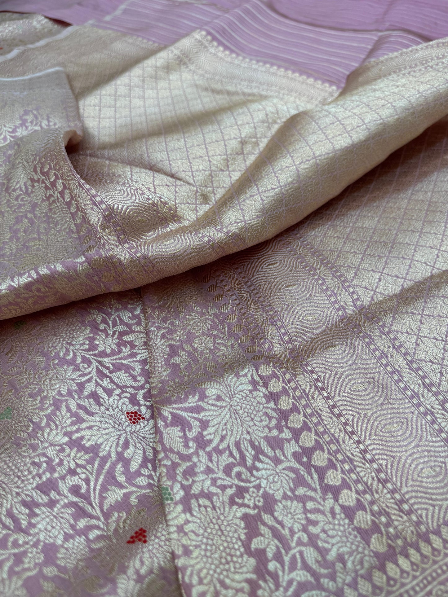 Pure Banarasi Katan Silk Brocade Saree