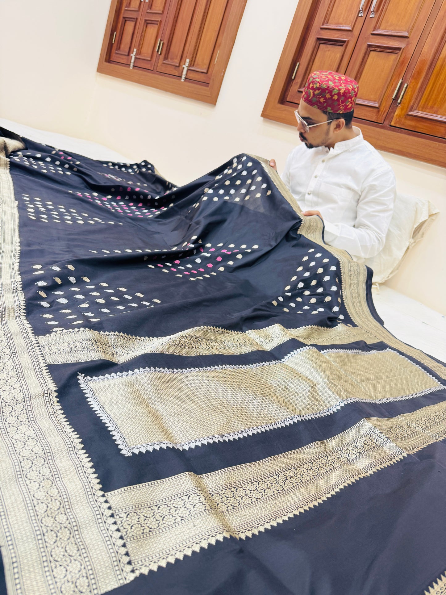 Pure Banarasi Katan Silk Designer Saree