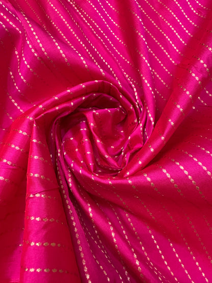 Pure Banarasi Katan Silk Plain Saree