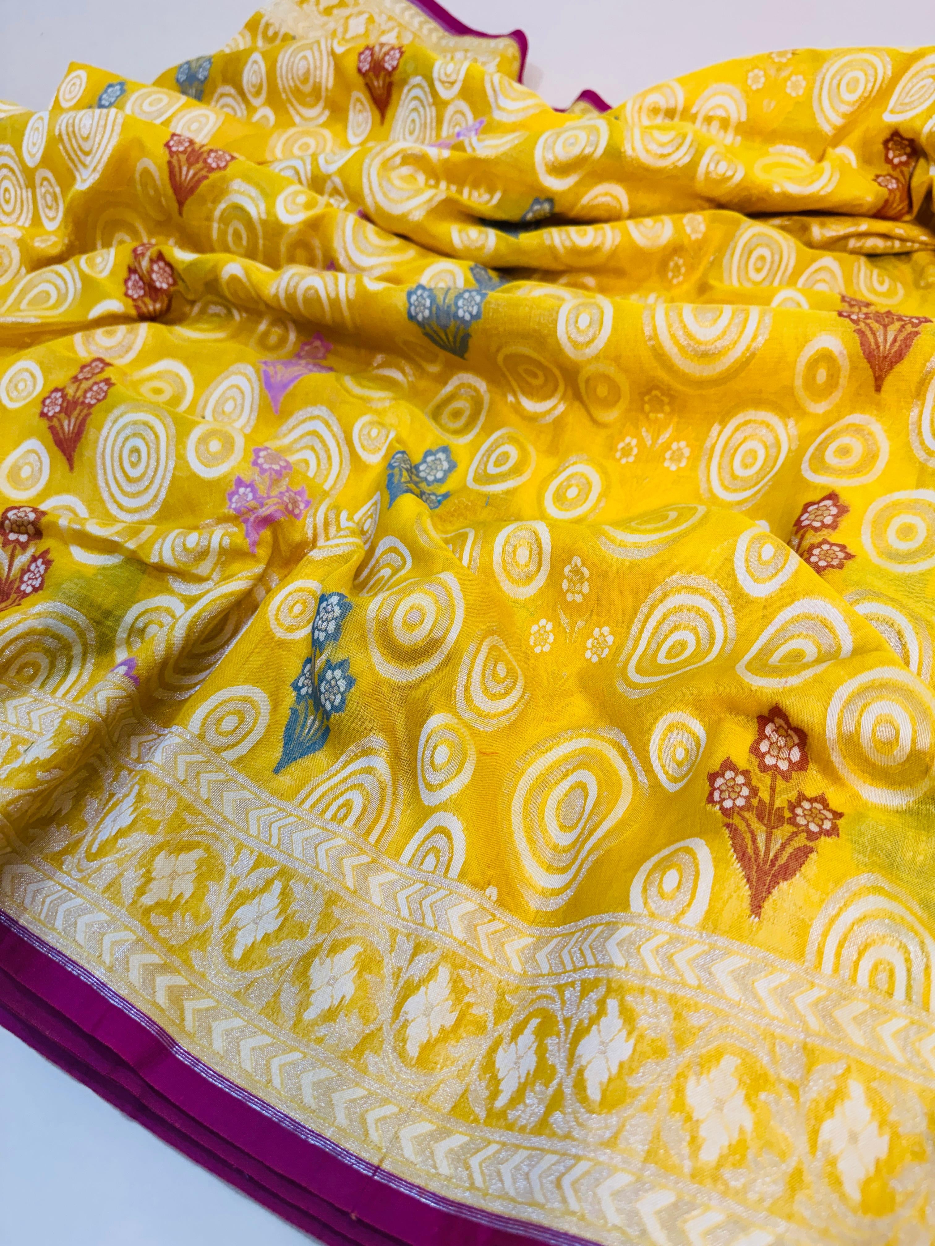 Pure Cotton Jamdani Saree