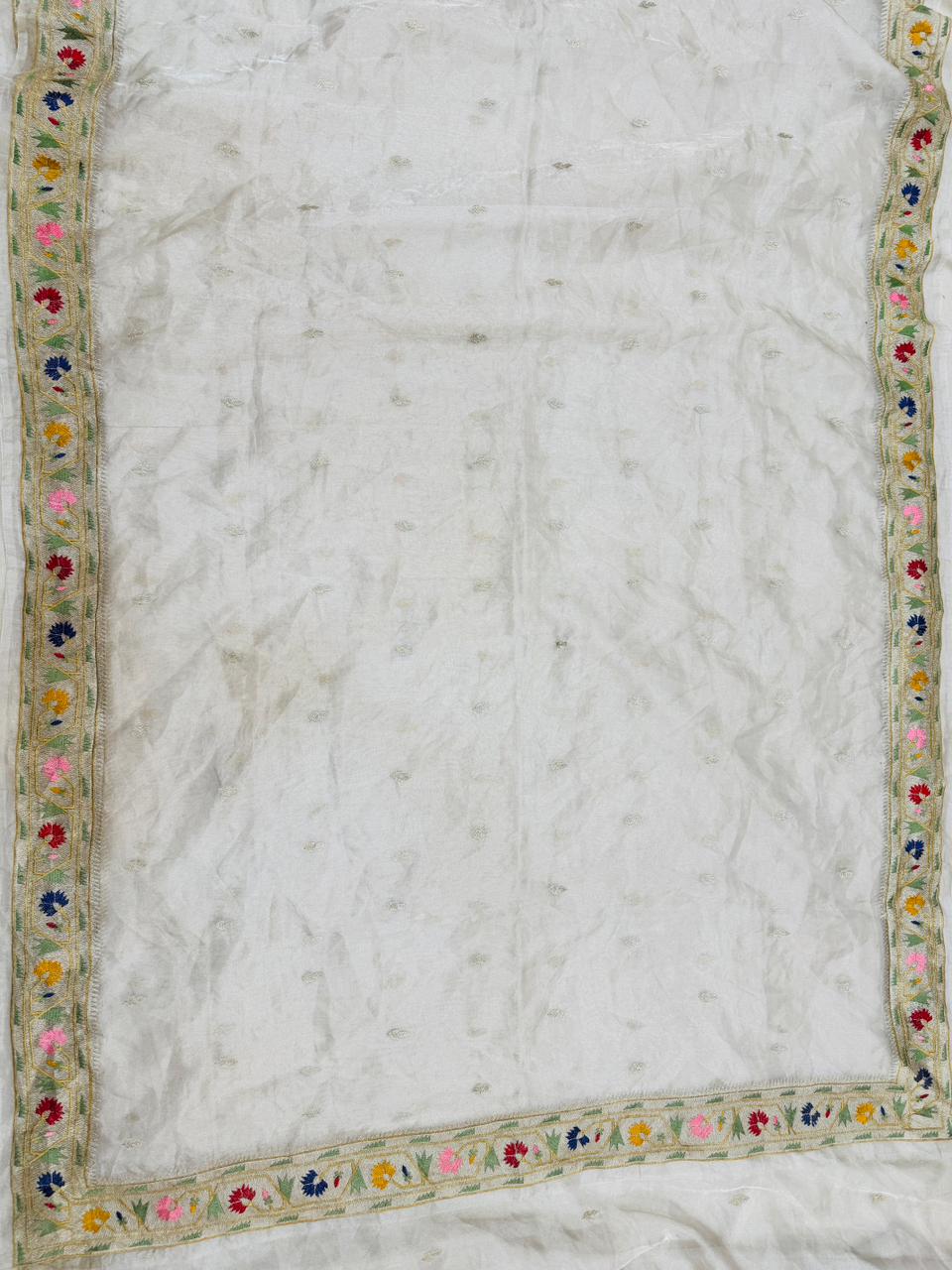 Pure Banarasi Tissue Silk Paithani Buti Sarees