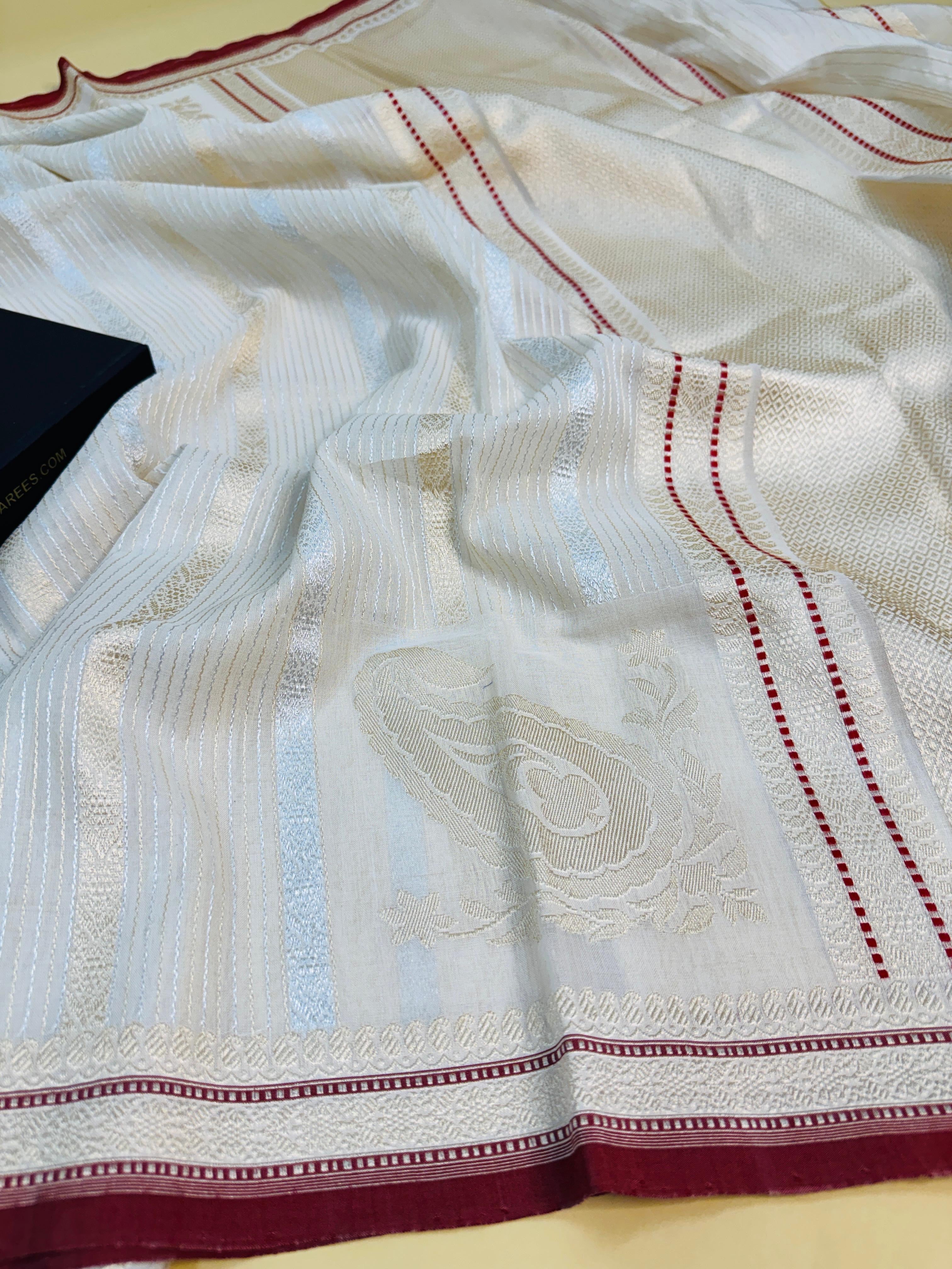 Bengali Style Buti Saree