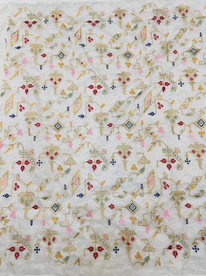 Pure Banarasi Tissue Silk Paithani Buti Sarees