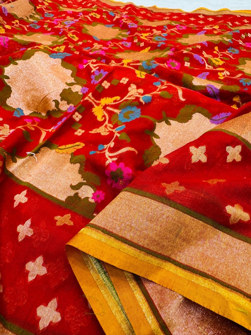 Cotton Jamdani Saree