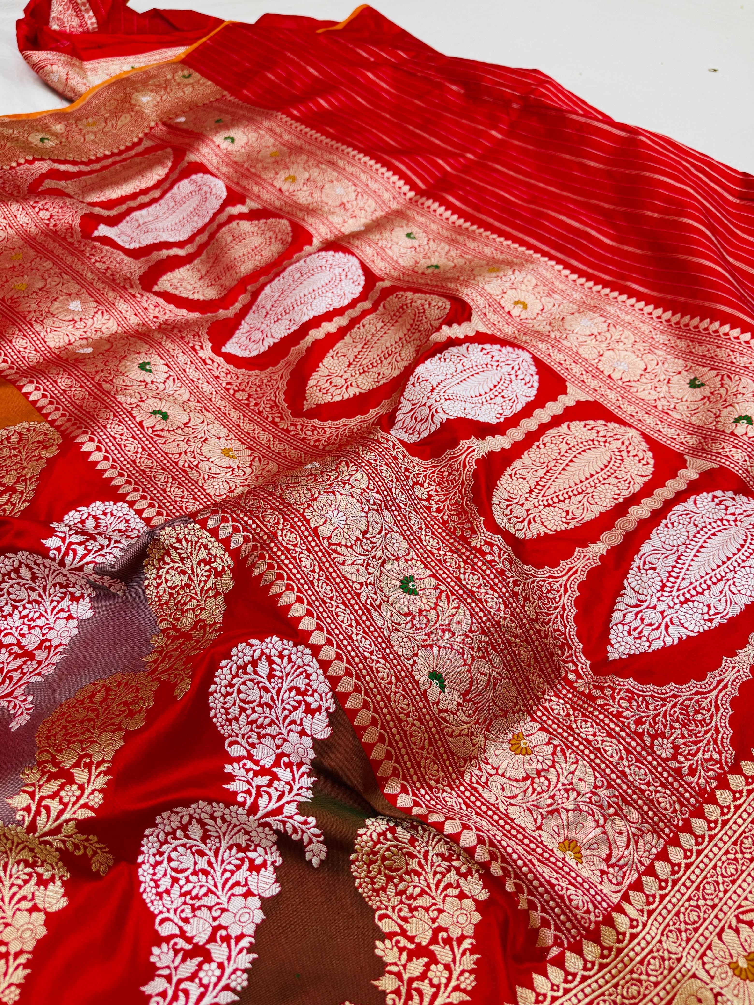 Katan Silk Rangkaat Saree