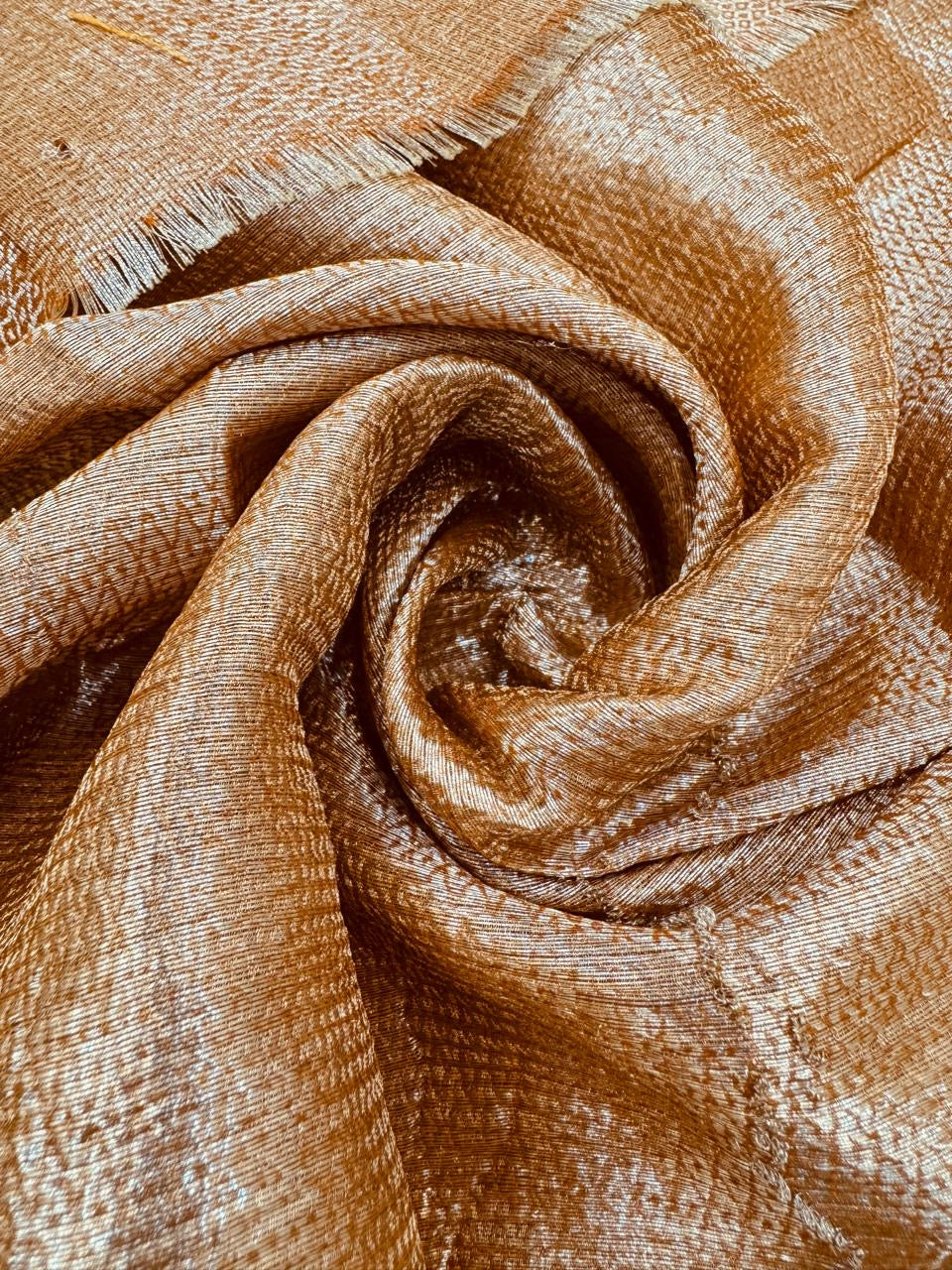 Pure Banarasi Crush Tissue Silk Sarees