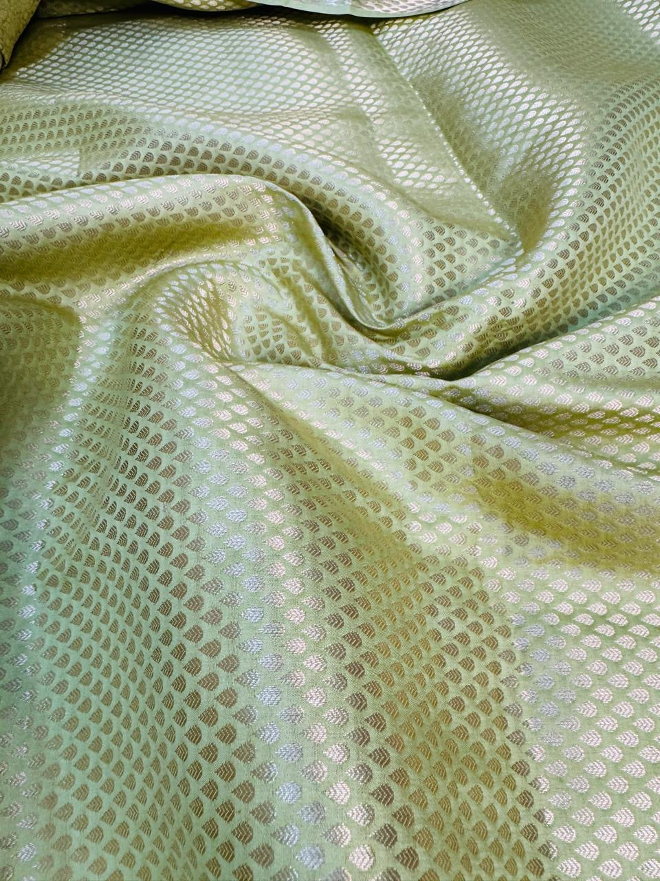 Pure Banarasi Chiniya Tissue Brocade Saree