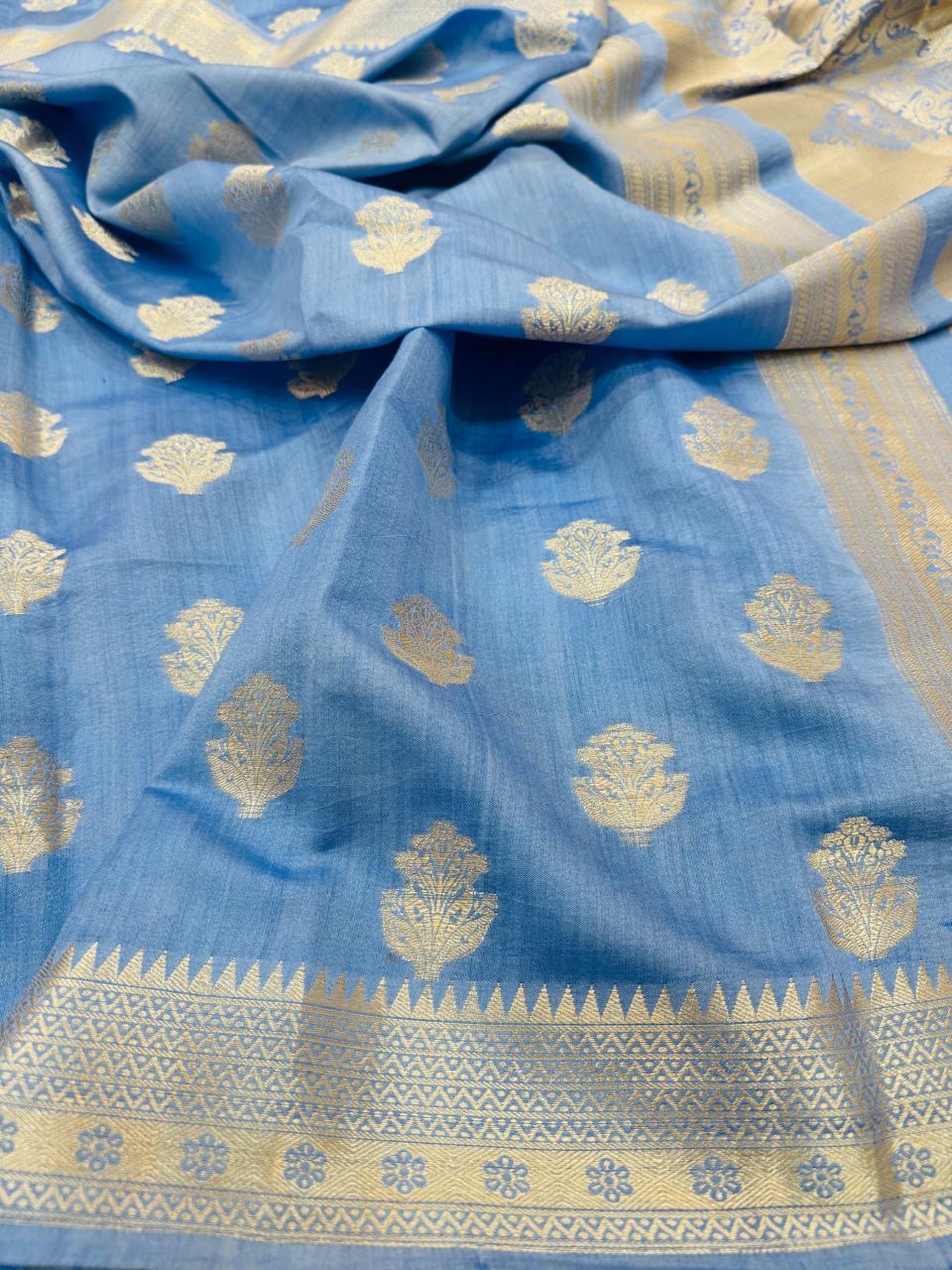 Pure Banarasi Chiniya Silk Buta Saree