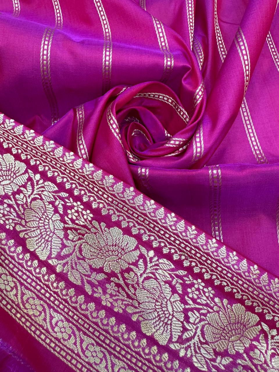 Pure Banarasi Katan Silk Buta Sarees