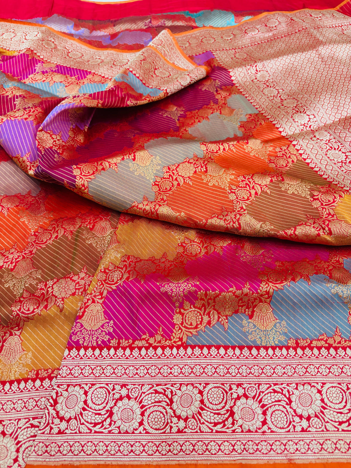 Katan Silk Rangkaat Saree