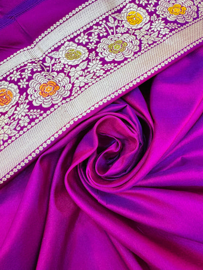 Pure Banarasi Katan Silk Buti Saree