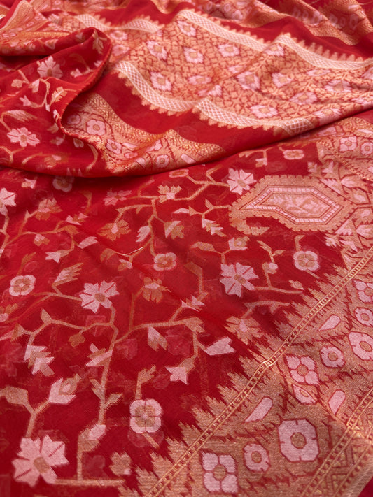 Pure Cotton Reshmi Zari Saree