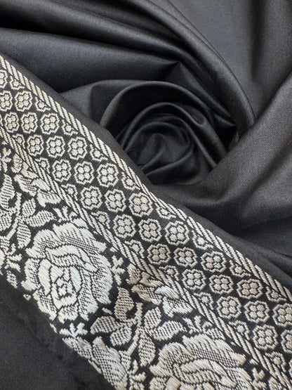 Pure Banarasi Katan Silk Brocade Sarees