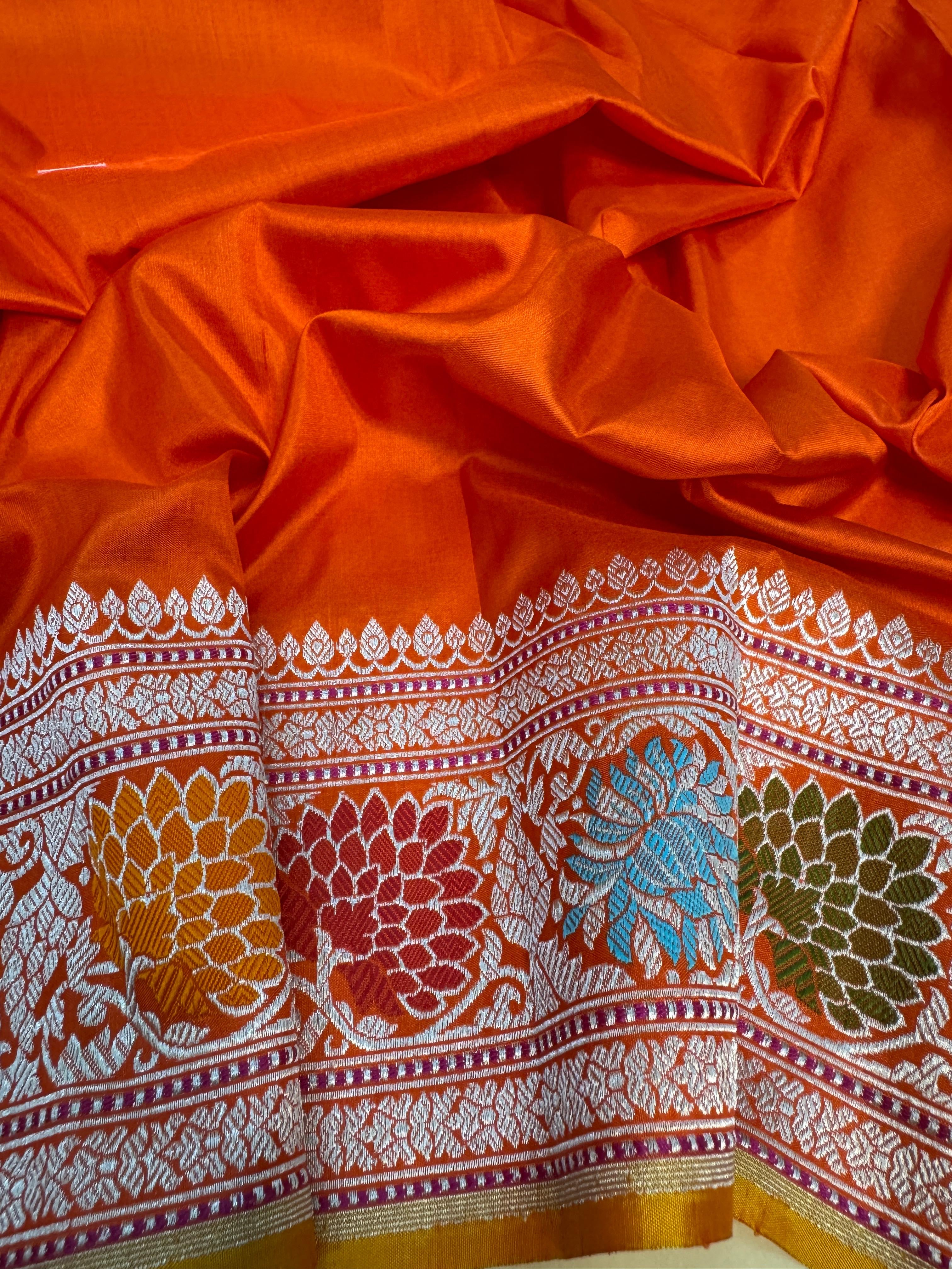 Katan Silk Rangkaat Saree
