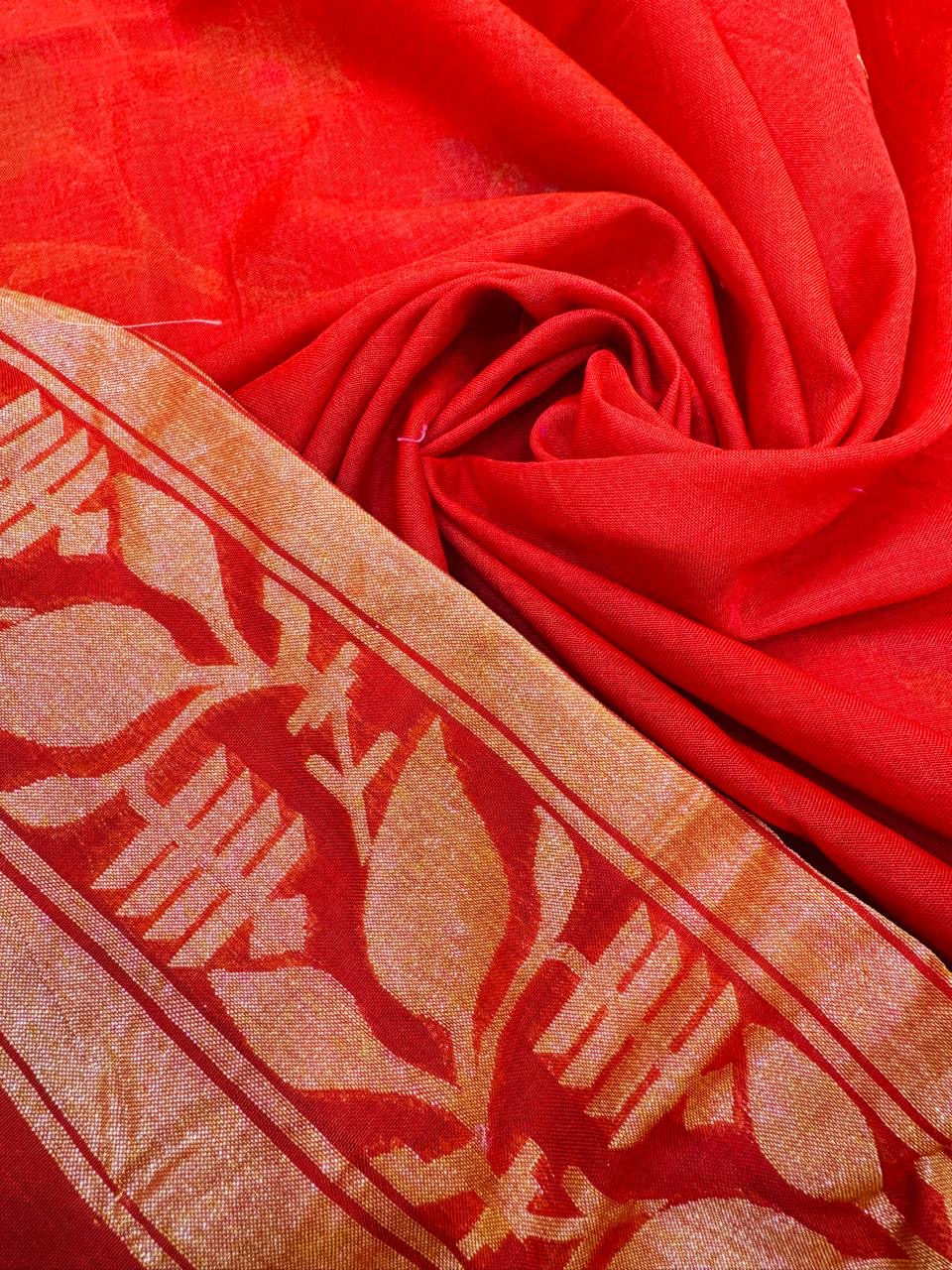 Cotton Jamdani Saree