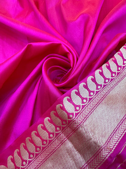 Pure Banarasi Katan Silk Brocade Saree