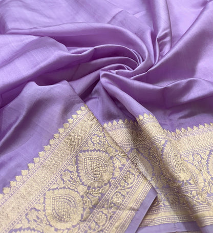 Pure Banarasi Dupion Silk Kadhwa Buta Saree