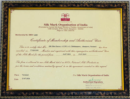 Pure Katan Silk Banarasi Jamawar Saree