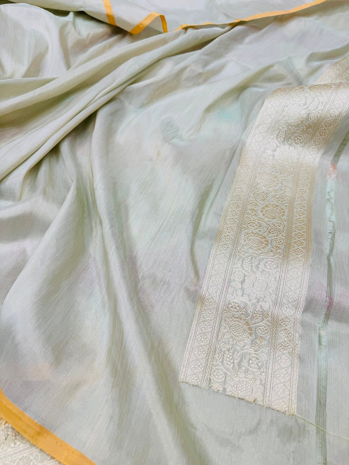 Katan Silk Tissue Rangkaat Saree