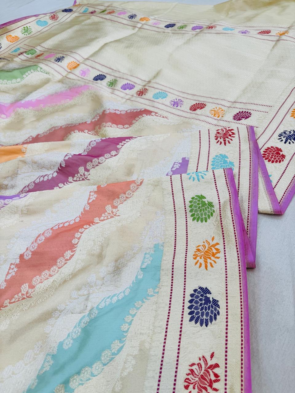 Katan Silk Rangkaat Saree