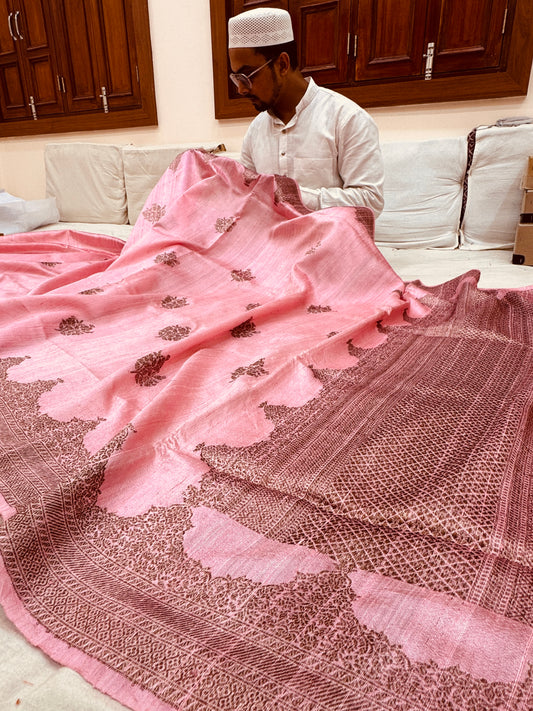 Pure Banarasi Raw Silk Saree