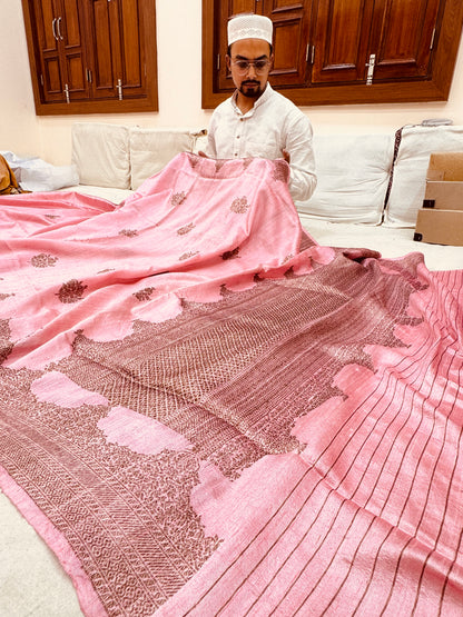 Pure Banarasi Raw Silk Saree