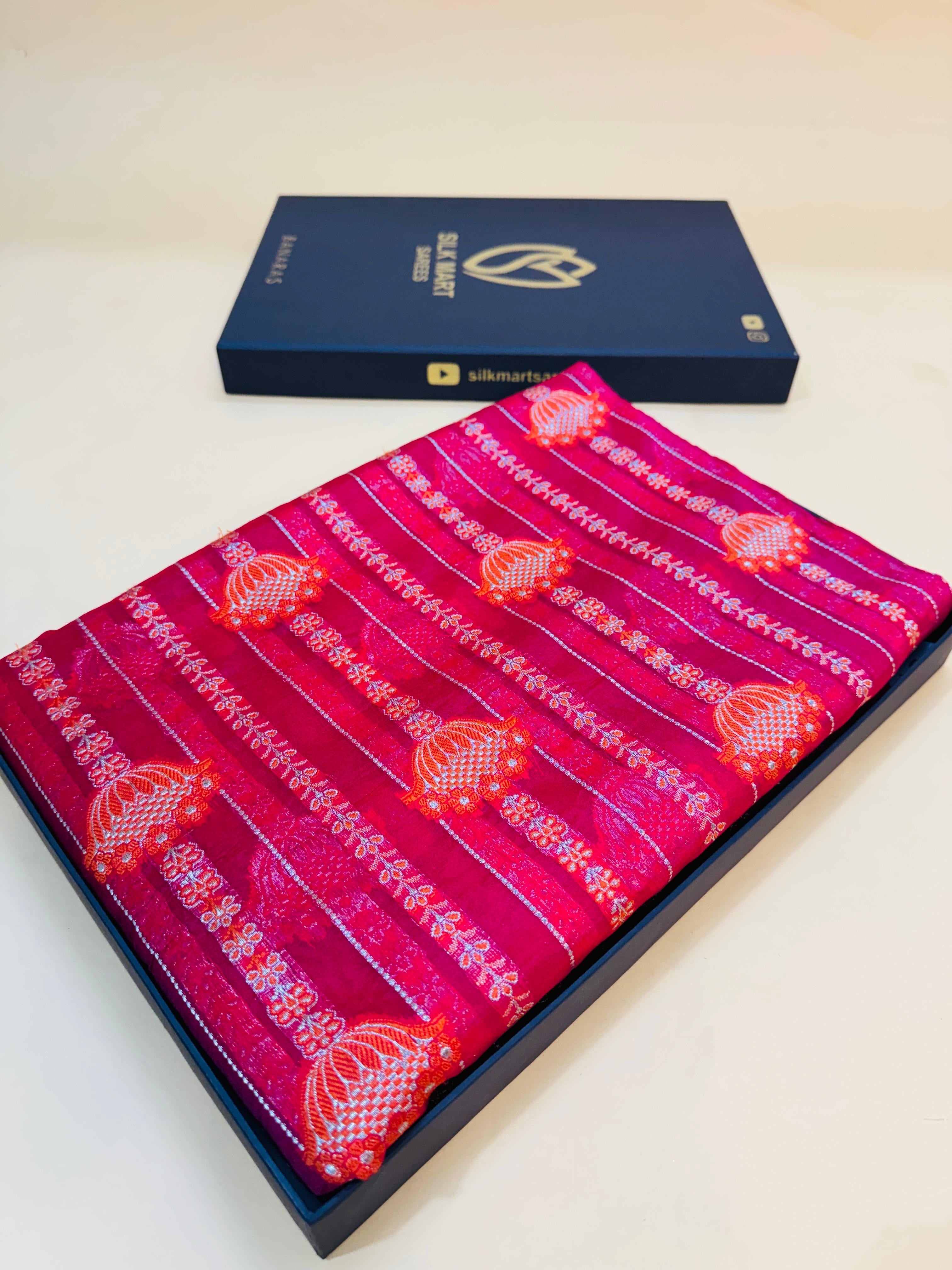 Art Silk Kora Designer Saree
