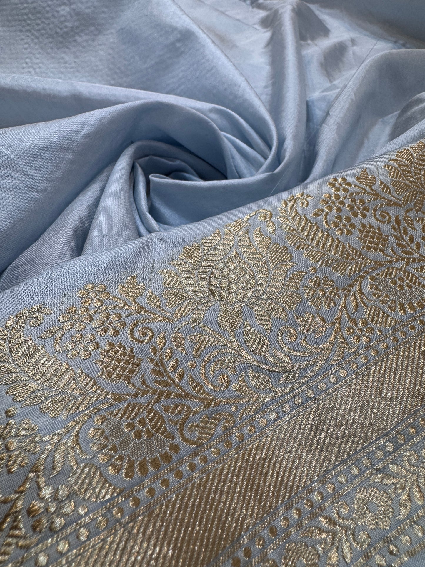 Pure Banarasi Katan Silk Rangkaat Saree