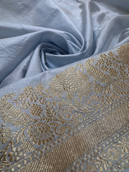 Pure Banarasi Katan Silk Rangkaat Saree