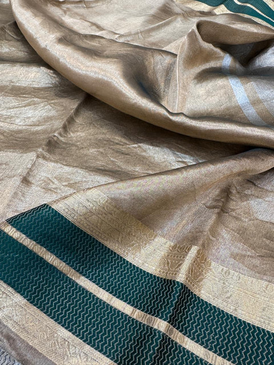 Pure Banarasi Tissue Silk Saree