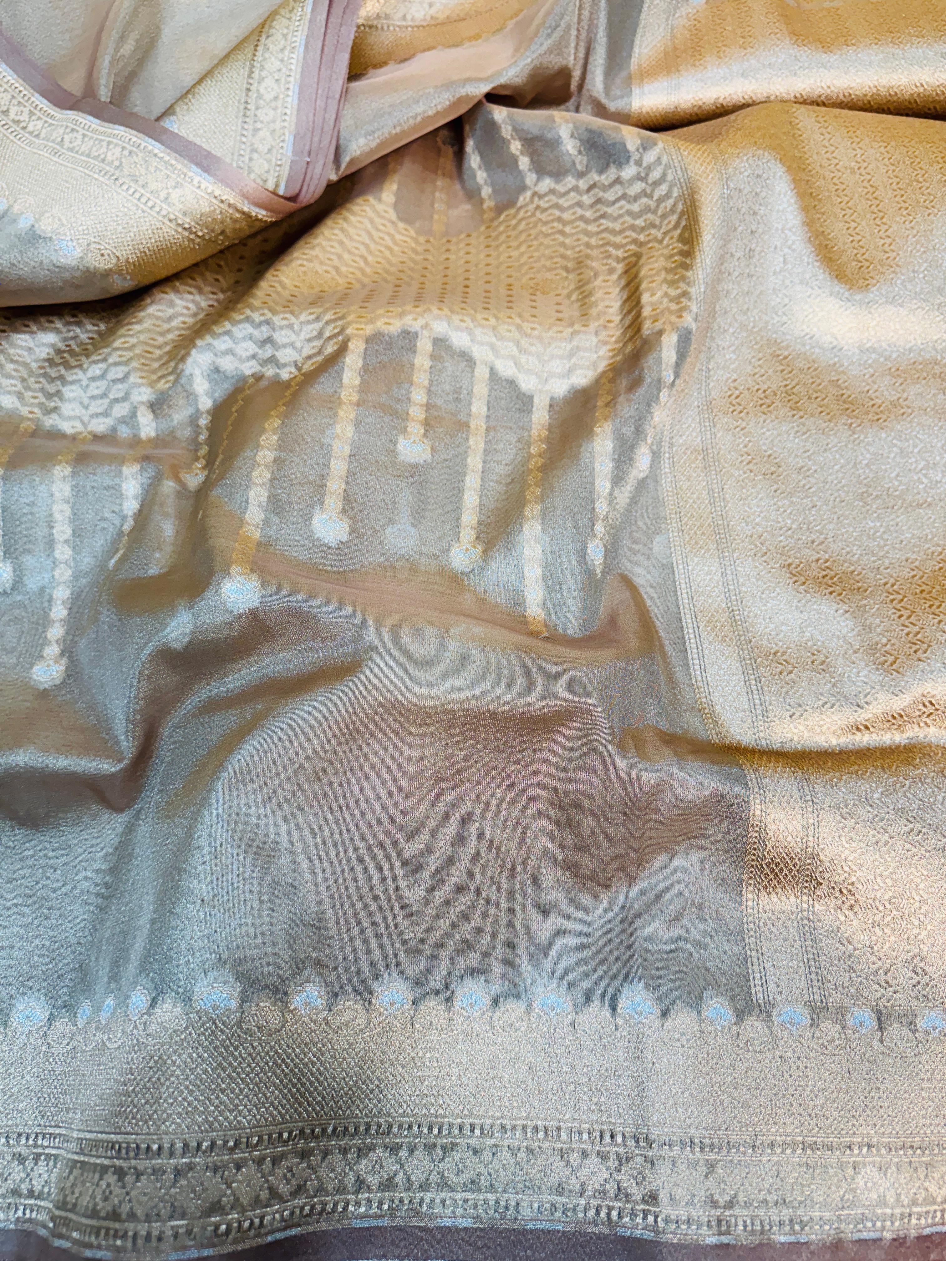 Art Silk Tissue Designer Saree
