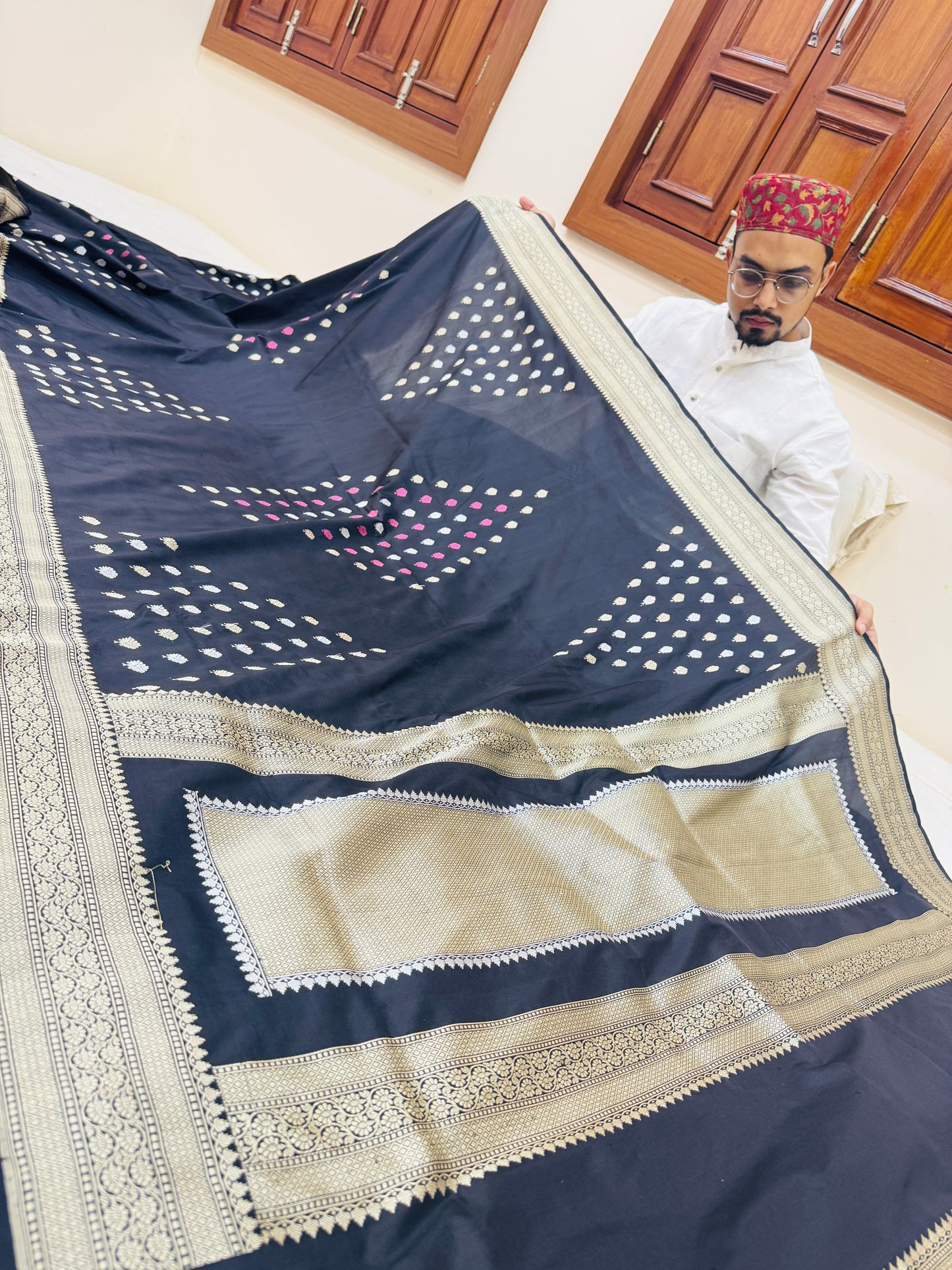 Pure Banarasi Katan Silk Designer Saree