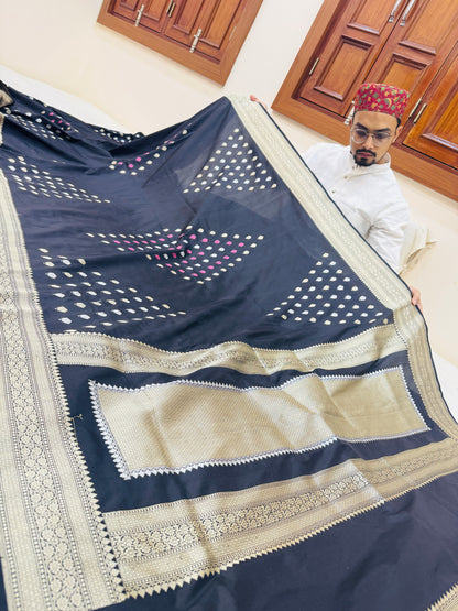 Pure Banarasi Katan Silk Designer Saree