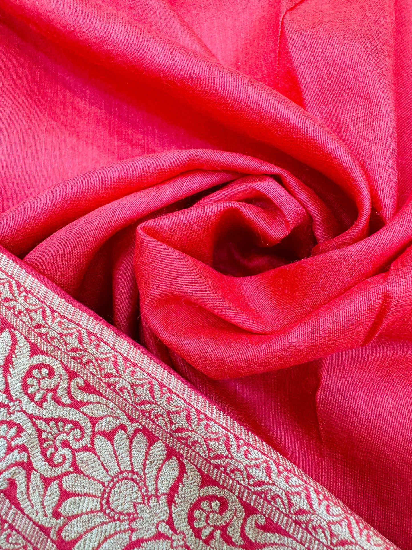 Pure Banarasi Munga Silk Buti Saree